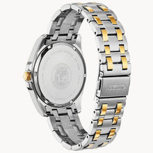 Load image into Gallery viewer, Stainless Steel Yellow and White Tone Citizen Eco-Drive Corso Watch
