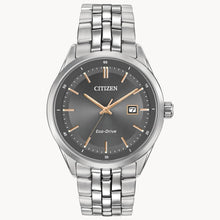 Load image into Gallery viewer, Stainless Steel Citizen Eco-Drive Dress Watch
