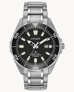 Stainless Steel Citizen Promaster Diver Eco-Drive Watch