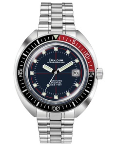 Stainless Steel Automatic Oceanographer Bulova Watch