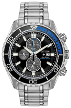 Load image into Gallery viewer, Gents Stainless Steel Citizen Eco-Drive Promaster Chronograph Date Watch

