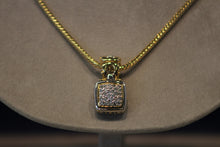 Load image into Gallery viewer, John Medeiros Anvil Collection Pendant / Gold Tone Chain
