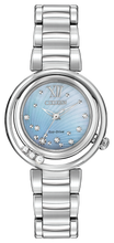 Load image into Gallery viewer, Ladies Stainless Steel Citizen Eco-Drive Sunrise Watch
