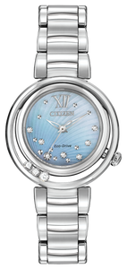 Ladies Stainless Steel Citizen Eco-Drive Sunrise Watch