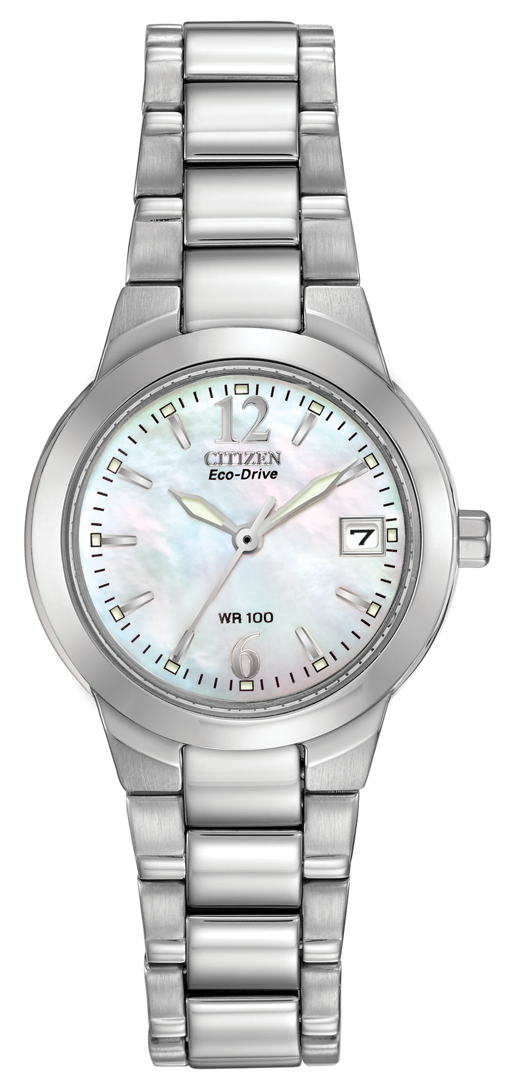 Stainless Steel Citizen Eco-Drive Silhouette Watch
