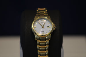 Stainless Steel Gold Tone Citizen Eco-Drive Watch