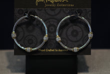 Load image into Gallery viewer, John Medeiros Beaded Collection Hoop Earrings
