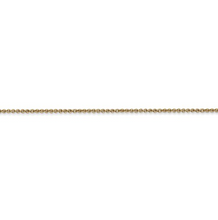 Load image into Gallery viewer, Ladies 14k Yellow Gold 1.1mm Cable Chain
