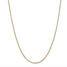 Load image into Gallery viewer, 14k Yellow Gold 1.1mm 18&quot; Franco Chain
