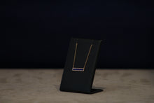 Load image into Gallery viewer, 14k Yellow Gold Blue Lapis and Diamond Pendant
