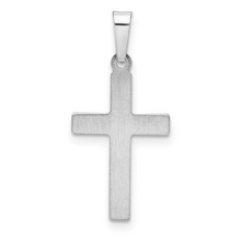 Load image into Gallery viewer, 14k White Gold Polished Latin Cross Pendant

