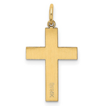 Load image into Gallery viewer, 14k Yellow Gold Flat Polished Cross Flat Polished
