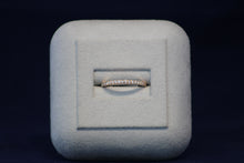 Load image into Gallery viewer, 14k Rose Gold Diamond Wedding Band
