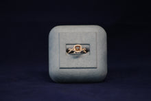 Load image into Gallery viewer, 14k Rose Gold Diamond Halo Twist Remount
