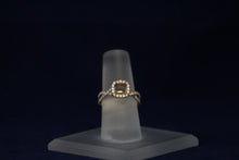Load image into Gallery viewer, 14k Rose Gold Diamond Halo Twist Remount
