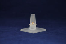 Load image into Gallery viewer, 14k Rose Gold Diamond Engagment Ring Lotus Style Remount
