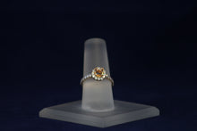 Load image into Gallery viewer, 14k Rose Gold Diamond Halo Remount
