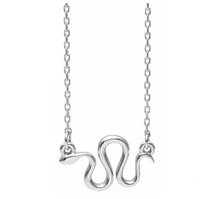 Load image into Gallery viewer, Sterling Silver Snake Necklace
