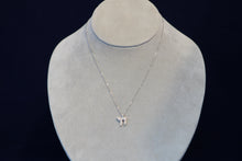Load image into Gallery viewer, 14k White Gold Jewish Chai Pendant
