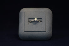Load image into Gallery viewer, 14k White Gold Diamond Diamond Bezel Engagement Ring

