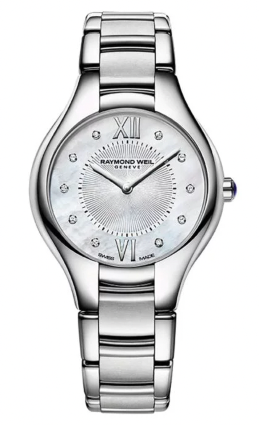 Stainless Steel Raymond Weil Noemia Quartz Watch (32mm)