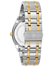 Load image into Gallery viewer, Two Tone Stainless Steel Day Date Bulova Watch
