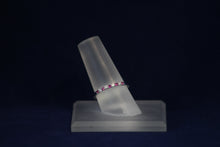 Load image into Gallery viewer, 14k White Gold Ruby &amp; Diamond Ring
