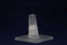 Load image into Gallery viewer, 14k White Gold Diamond Channel Wedding Band
