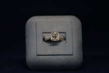 Load image into Gallery viewer, 14k White Gold Double Row Diamond Remount
