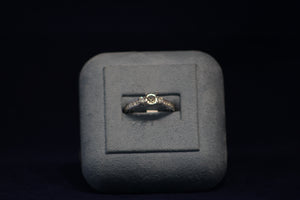 14k White Gold Diamond Engagement Ring Remount