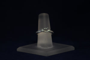 14k White Gold Diamond Engagement Ring Remount