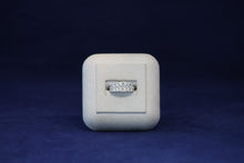 Load image into Gallery viewer, 14k White Gold Designer Diamond Wedding Band
