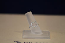 Load image into Gallery viewer, 14k White Gold Diamond &quot;Square&quot; Ring
