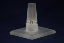 Load image into Gallery viewer, 14k White Gold Diamond Halo Remount
