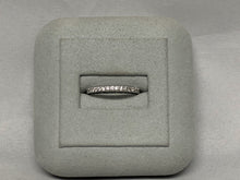 Load image into Gallery viewer, 14k White Gold Diamond Wedding Band
