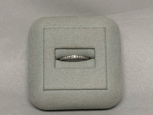 Load image into Gallery viewer, 14k White Gold Diamond Channel Set Wedding Band
