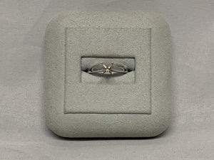 14k White Gold Remount with Four Prong Head