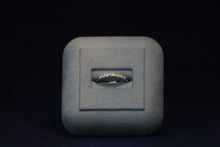 Load image into Gallery viewer, 14k White Gold Diamond Channel Wedding Band
