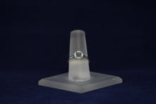 Load image into Gallery viewer, 14k White Gold Diamond Halo Remount
