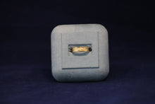 Load image into Gallery viewer, 14k Yellow Gold Diamond Hammered Fancy Ring
