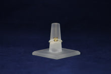 Load image into Gallery viewer, 14k Yellow Gold Diamond Engagement Ring Lotus Style Remount
