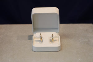 14k Yellow Gold Hoop Earrings (3mm)