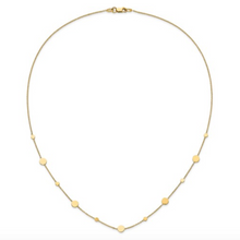 Load image into Gallery viewer, 14k Yellow Gold Polished Disc 18&quot; Necklace
