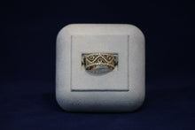Load image into Gallery viewer, 14k Yellow Gold Diamond Band
