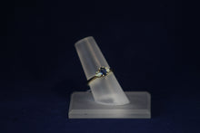 Load image into Gallery viewer, 14k Yellow Gold Sapphire and Diamond Ring
