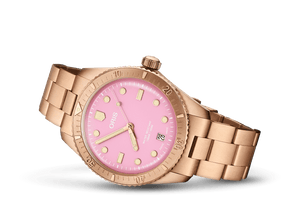 Oris Sixty-Five Divers Cotton Candy Lipstick Pink Watch (38mm)